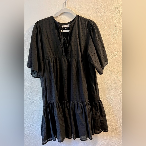 Emerson Fry Isla Dress Black size M/L - Picture 2 of 6